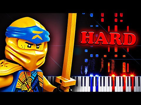 The Fold - The Weekend Whip (Theme from Lego Ninjago) - Piano Tutorial