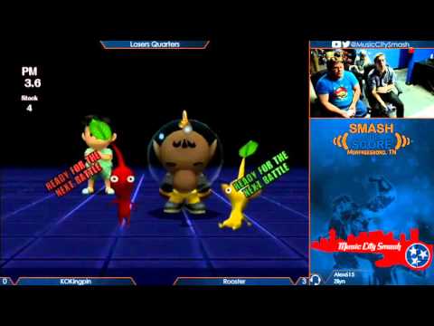 STS10.5 - Rooster (Ness) vs KOKingpin (Olimar, Ganon, Dedede) - Project M Losers Quarters