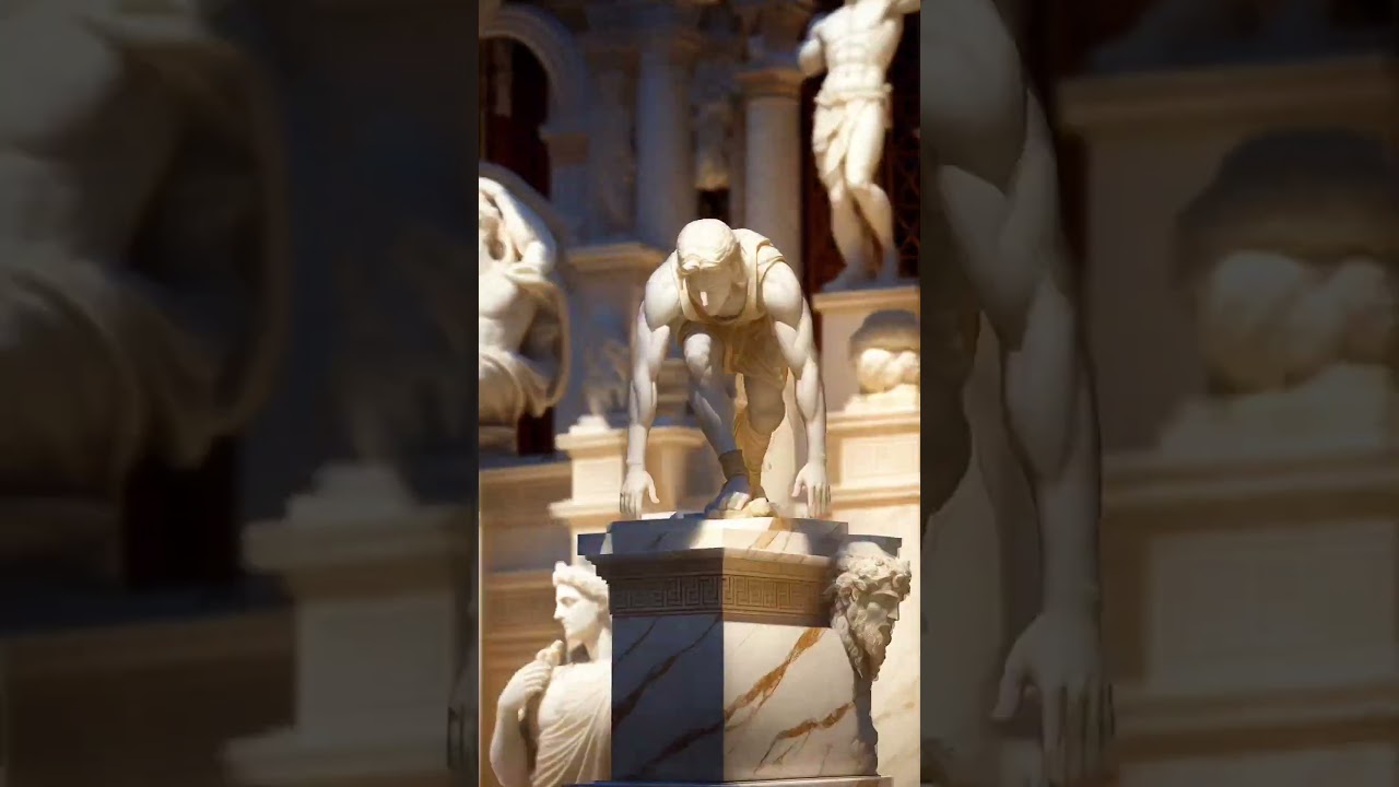 Michelangelo's dance using AI