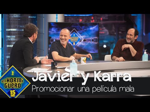 ¿Cómo hacen Javier Gutiérrez y Karra Elejalde la promoción de una película mala? - El Hormiguero