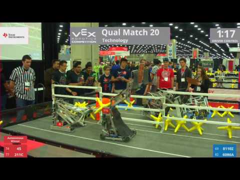 2017 VRC Tech Q20 - 45 211C vs 8110Z 6090A - 34 to 12