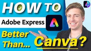 How to use Adobe Express | Better than Canva? (Adobe Express Tutorial)