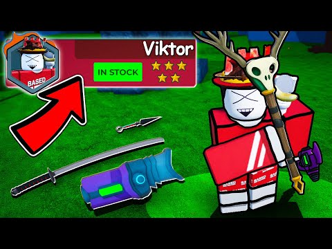I'm unlocking Custom VIKTOR CLASS in 99 Nights!