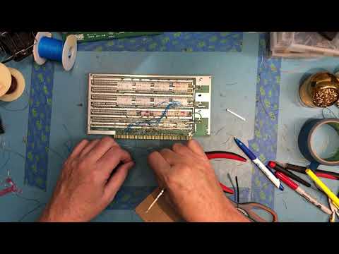 STB419 - Altair 8800 - Part 44 - Homebrew 1702 EPROM Board - Continuing the wire-wrapping