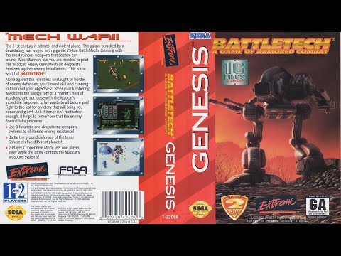 [SEGA Genesis Music] Battletech (Full Soundtrack) 🎶