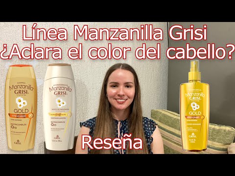 Shampoo Manzanilla Grisi Gold Extra Aclarante,...