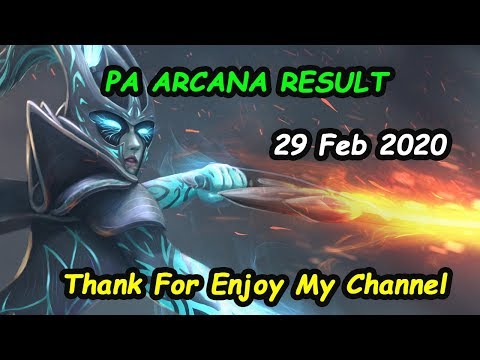 Phantom Assassin Arcana Giveaway Result February 2020
