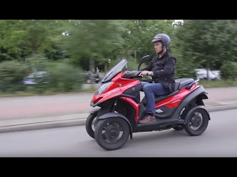 Quadro4: Ein Vierrad-Roller mit richtig Fahrkomfort