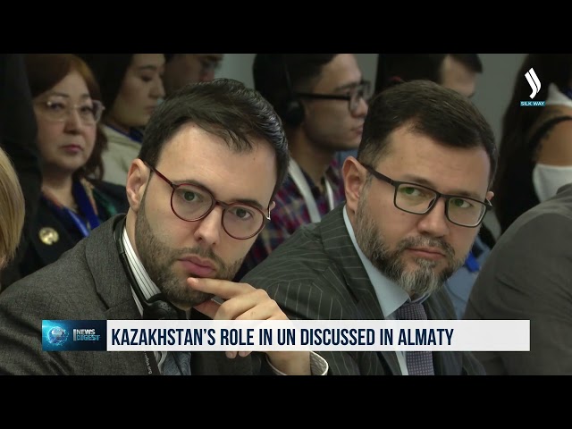 Kazakistan’ın BM’deki rolü Almatı’da düzenlenen toplantıda ele alındı