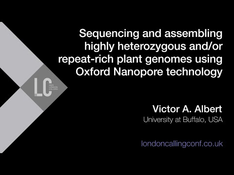 Sequencing and assembling highly heterozygous and/or repeat-rich plant genomes - Victor A. Albert