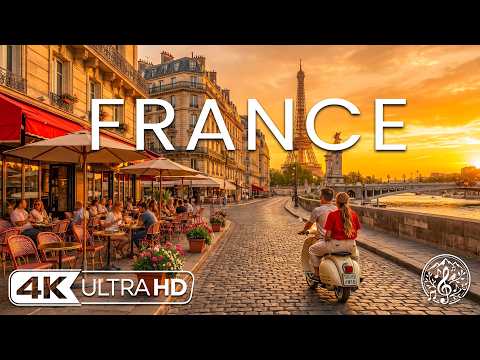 France 4K 🇫🇷 | Lavender Fields, Iconic Landmarks & Timeless European Beauty