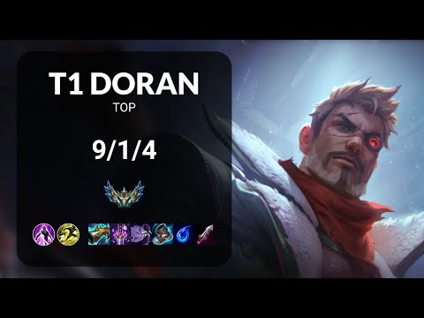 T1 Doran Jayce vs Vladimir TOP - KR CHALLENGER Patch 15.2