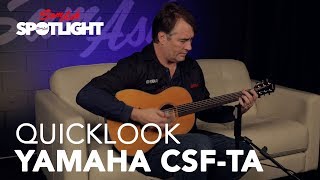 Video thumbnail for Yamaha TransAcoustic CSF-TA | Quicklook by Sam Ash Music