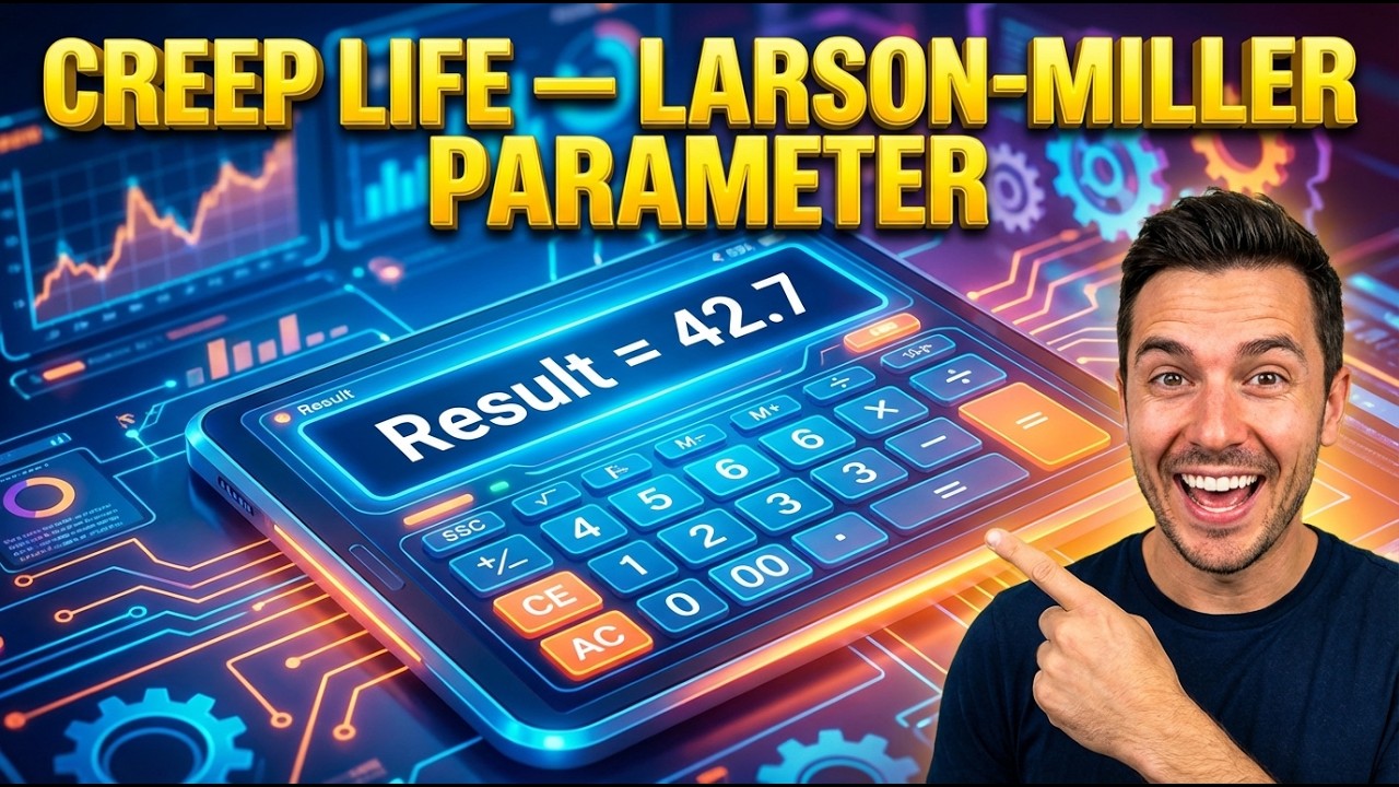 Creep Life Calculator — Larson-Miller Parameter