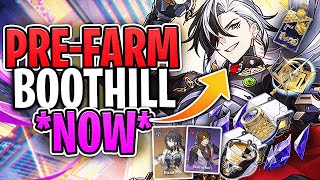 How YOU can Pre-Farm Boothill NOW!! | Materials, Traces, Relics & Teams Guide (Honkai: Star Rail)