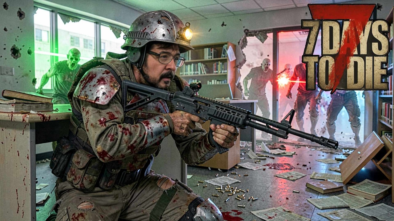 Crackabook HQ - Asalto al Edificio | 7 DAYS TO DIE  EP.110