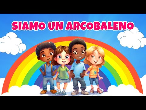 SIAMO UN ARCOBALENO - Canzone per bambini su diversità e inclusione. Giornata dei calzini spaiati