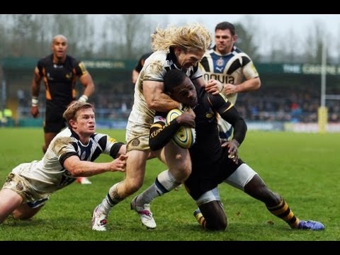 London Wasps vs Bath Rugby 29 - 15 | Aviva Premiership 2012/13