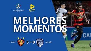 MELHORES MOMENTOS: SPORT 5 X 0 DECISÃO | 4ª RODADA | PERNAMBUCANO 2026