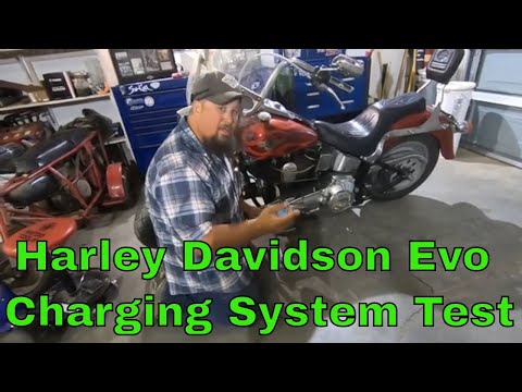 Harley Davidson Evo Stator and Voltage Regulator Test: Testing Harley Davidson Evo Charging System