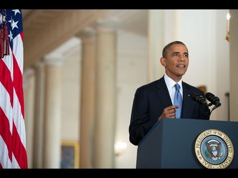 美國總統歐巴馬針對敘利亞議題發表全國演說(President Obama Addresses the Nation on Syria)