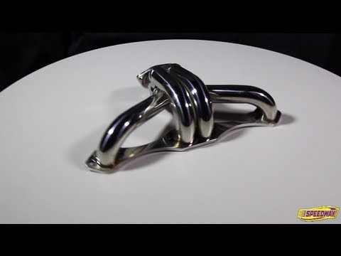 Speedway Motors Stainless Steel Small Block Chevy Tight-fit Headers