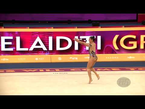 KELAIDITI Eleni (GRE) - 2019 Rhythmic Worlds, Baku (AZE) - Qualifications Clubs