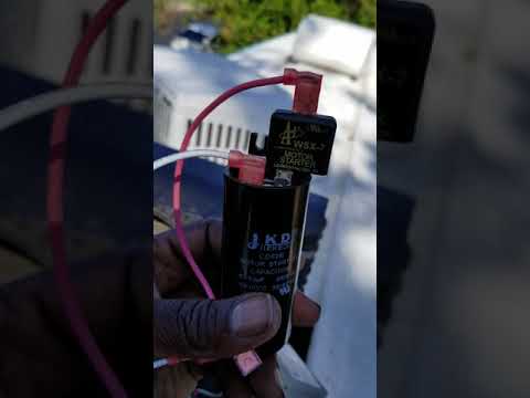 Installing a hard start kit on a Dometic AC