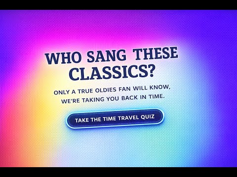 Who Sang These Classics?