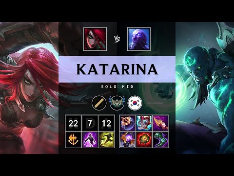 Katarina Mid vs Ryze - KR Challenger Patch 25.21