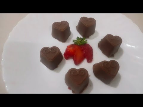 STRAWBERRY CHOCOLATE ♥️ HEARTS | crazy foody ruchita