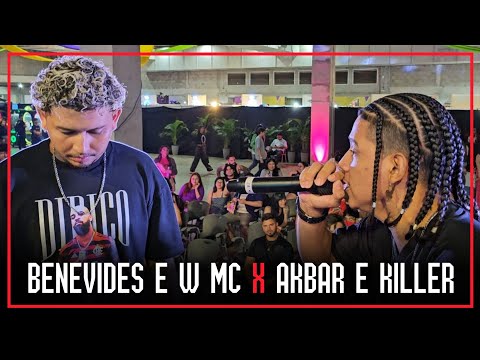 BENEVIDES e W MC x AKBAR e KILLER | SEMIFINAL | CUCA SESC-AM | 161ª MALTA
