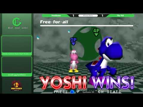 Super Smash Bros 64: Fireblaster (Yoshi) V The Yid (Yoshi) - Synthesis 58 Tournament