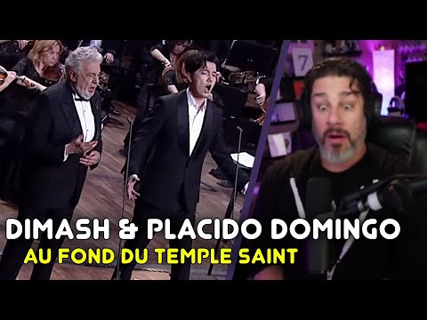 Director Reacts - Dimash & Placido Domingo - 'Au fond du Temple Saint'