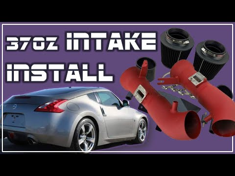 Nissan 370z Short Ram Cold Air Intake Install