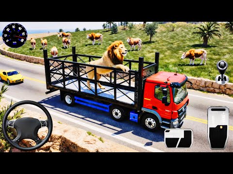 Animal Transport Truck Driving 3d 2025 - Animal Loading Truck Cargo Simulator - Android Gameplay