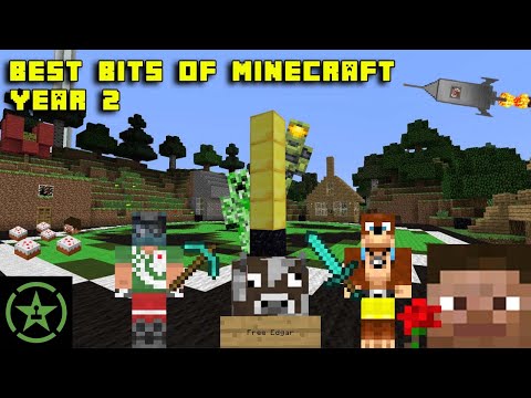 Best Bits of Achievement Hunter | Minecraft - Year 2