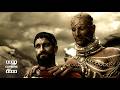 300 Leonidas Confronts King Xerxes ClipZone Heroes Villains