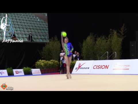 Julia Evchik - BLR - Bola (Ball) - Junior Final - IT Lisbon 2016
