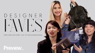 The Preview Editors Share Their Favorite Designer Bags | Designer Favorites | PREVIEW