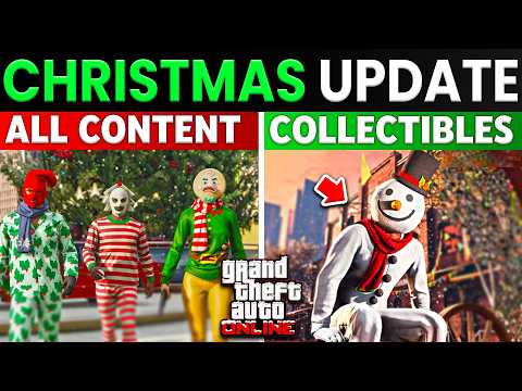 GTA Online Christmas Update 2025 – FULL Event Guide | How to Unlock ALL Christmas Rewards