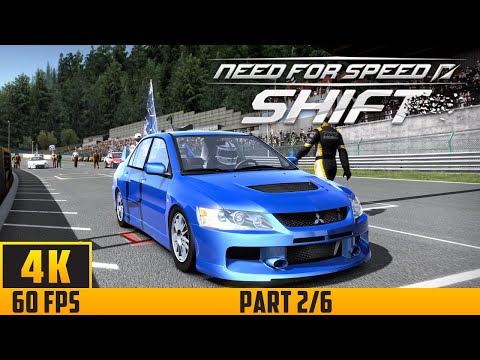 Need for Speed: Shift - Walkthrough Game - Part 2/6 (4K 60FPS) No Commentary