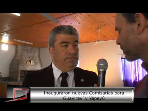 Inauguraron nuevas Comisarias para Guaviraví y Yapeyú