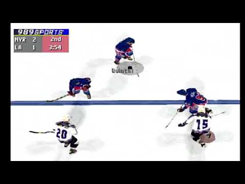 NHL Faceoff 2000 Kings vs Rangers