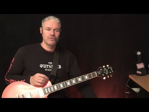 Rock N Roll Chord Licks ( Timing & Crazy Twang ) - Guitar Lesson