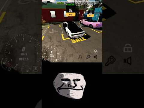 Fake Dodge Challenger SRT😈 #carparkingmultiplayer #youtubeshorts