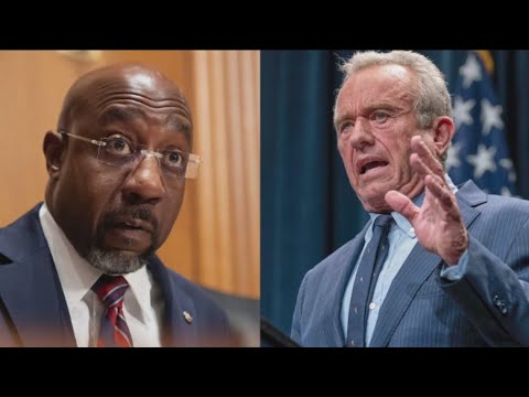 Georgia Sen. Raphael Warnock calls for RFK Jr.'s firing