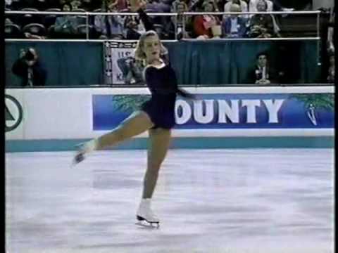 Karen Preston SP 1992 World Figure Skating Championships