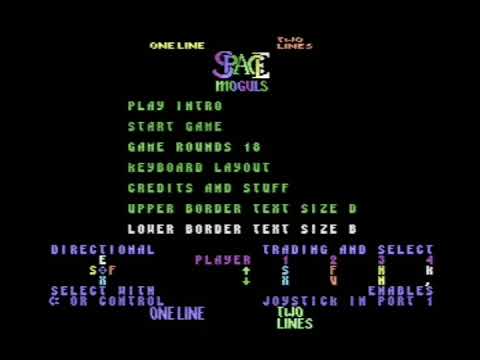 Space Moguls Main Menu