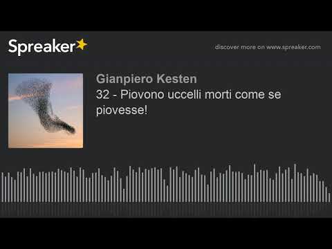 32 - Piovono uccelli morti come se piovesse! (creato con Spreaker)
